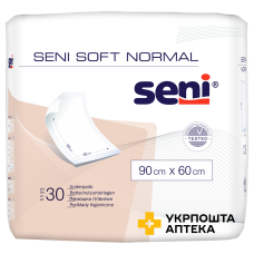 Пелюшки гігієнічні SENI SOFT Normal 90х60 см. №30 Torunskie ZMO (Польща)
