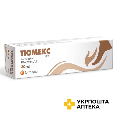 Тіомекс крем 10 мг/г 30.г Laboratorios Basi Industria Farmaceutica, S.A. (Португалія)