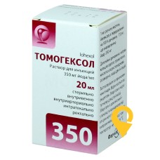 Томогексол р-н д/ін. 350 мг йоду/мл 20.мл Фармак (Україна)