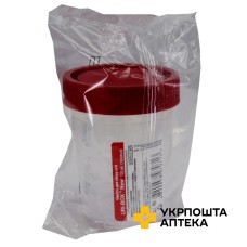 Ємність для забору сечі Урі-бокс нью стерил. 120 мл Plasti Lab (Ліван)