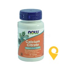 Кальцію цитрат табл. №30 NOW INTERNATIONAL (США)