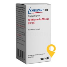 Клексан р-н д/ін. 10000 МЕ анти-Ха/мл 3.мл Фамар Хелс Кеар Сервісіз Мадрид (Іспанія)