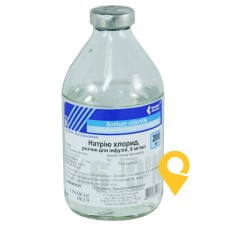 Натрію хлорид р-н д/інф 0,9 % 200.мл Новофарм-Біосинтез (Україна)