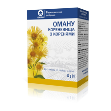 Оману кореневища з коренями по 50 г у пачках з внутрішнім пакетом Віола (Україна)