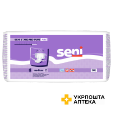 Підгузки для дорослих SENI STANDARD PLUS AIR medium №30 Torunskie ZMO (Польща)