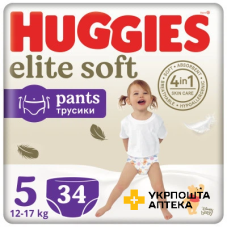 Підгузки-трусики Huggies Extra Care Pants, розмір 5 (12-17 кг) №34 Кімберлі-Кларк (Чехія)