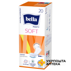 Прокладки гігієнічні щоденні BELLA Panty Soft №20 Torunskie ZMO (Польща)