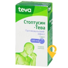 Стоптусин сироп 100.мл Teva Czech Industries s.r.o. (Чеська Республіка)