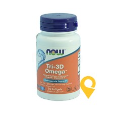 Три-3D омега капс. м'як. №30 NOW INTERNATIONAL (США)