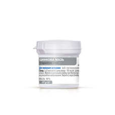 Цинкова мазь 10 % по 25 г у контейнерах Віола (Україна)