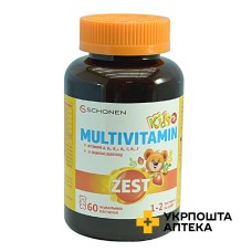 Зест (ZEST) Мультивітамін тришарові таблетки №60