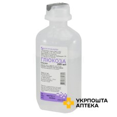 Глюкоза р-н д/інф 5 % 200.мл Юрія-Фарм (Україна)