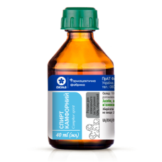 Камфорний спирт р-н спирт 10 % 40 мл Віола (Україна)