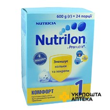 Нутрілон комфорт 1 600 г, 0-6 міс. Nutricia Zaklady Produkcyjne Sp.z.o.o (Польща)