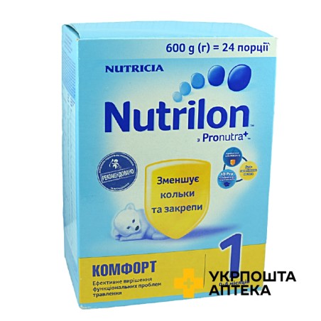 Нутрілон комфорт 1 600 г, 0-6 міс. Nutricia Zaklady Produkcyjne Sp.z.o.o (Польща)