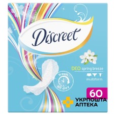 Прокладки щоденні Дискріт део Spring Breeze Multiform №60 Проктер енд Гембл Україна (Україна)