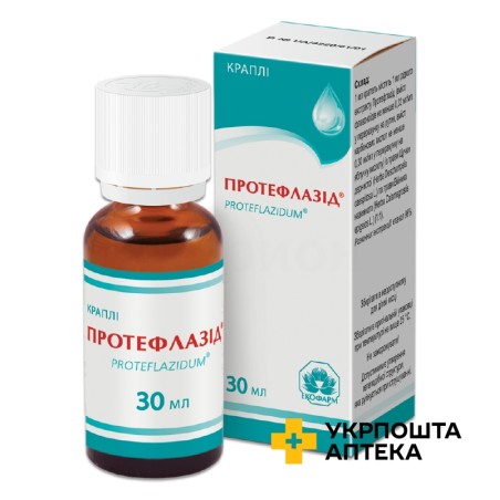 Протефлазід крап. орал. 30.мл Екофарм (Україна)