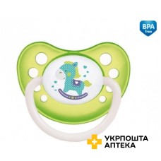 Пустушка 23/261, 18+ міс., Toys, латекс., анатом. Canpol (Польща)