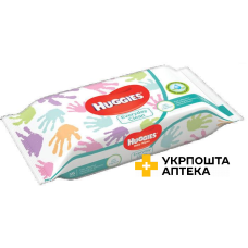 Серветки вологі Huggies Everyday №56 Кімберлі-Кларк (Великобританія)