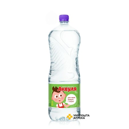 Вода питна Аквуля негазована с перших днів життя пет/бут, 2л Еконія (Україна)