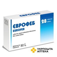 Єврофеб табл. 80 мг №28 Конарк Інтелмед (Греція)