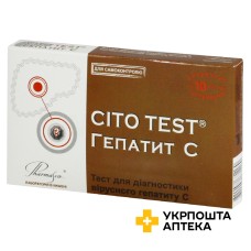 Цито тест гепатит C IHCV-C41, д/самоконтролю Фармаско (Україна)