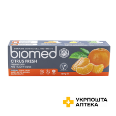 Зубна паста BioMed 100 мл Citrus Fresh (Цитрусова свіжість) STS Holding Group (Болгарія)