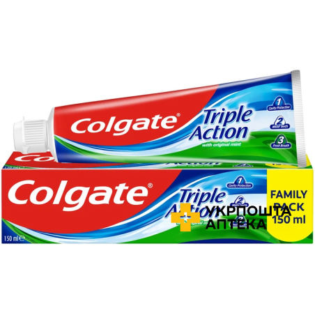 Зубна паста Colgate Потрійна дія 150 мл Colgate-Palmolive (Туреччина)