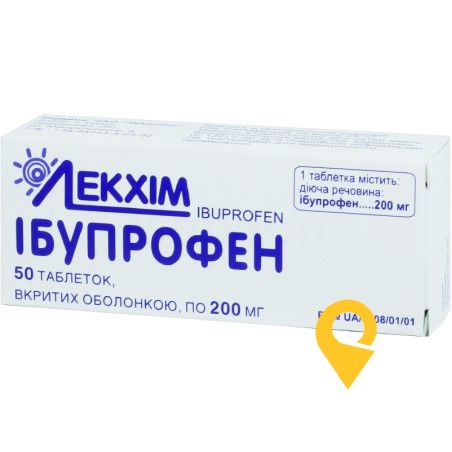 Ібупрофен табл. 200 мг №50 Технолог (Україна)