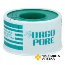 Пластир Ургопор 5 м х 2,5 см Лабораторіз УРГО Хеалскеа (Франція)