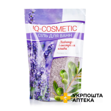 Сіль для ванн IQ-Cosmetic Лаванда та екстракт оливи, 500 г Карапуз (Україна)