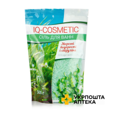 Сіль для ванни IQ Cosmetic Морські водорості і спіруліна, 500 г Карапуз (Україна)