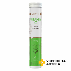 Вітаміни шипучі NOVEL Vitamin C №20 Innopharma (Словацька Республіка)