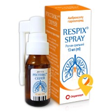 Респикс спрей 10 мг/0,2 мл 13.мл Франчія Фармачеутічі Індустріа Фармако Біолоджика (Італія)