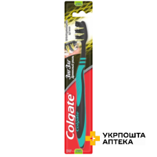 Зубна щітка Colgate ZigZag Charcoal середньої жорсткості Colgate-Palmolive (Китай)