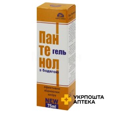 Пантенол з бодягою гель Евро Плюс (Україна)
