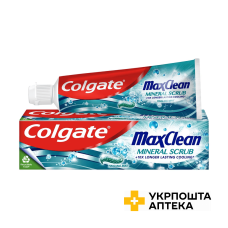 Зубна паста Colgate Max Clean Mineral Scrub, 75 мл Colgate-Palmolive (Польща)
