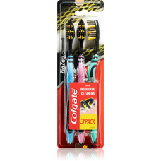 Зубна щітка Colgate Zig Zag Charcoal Зиг Заг Деревне вугілля, середньої жорсткості, 3 шт Colgate-Palmolive (Китай)