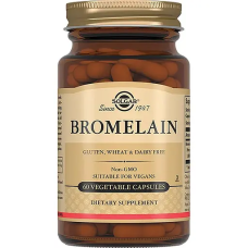 Бромелайн капс. 150 мг №60 Солгар Вітамін енд Херб (США)