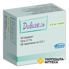 Дивігель гель 0,1 % 0.5г №28 Оріон (Фінляндія)