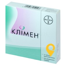 Клімен табл. 2 мг + 1 мг №21 Делфарм Лілль (Франція)