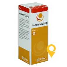 Мальтофер крап. орал. 50 мг/мл 30.мл Віфор (Інтернешнл) (Швейцарія)