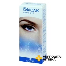 Офтолик крап. очні 10.мл Сентісс Фарма (Індія)