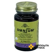 Омніум Solgar табл. №30 Солгар Вітамін енд Херб (США)