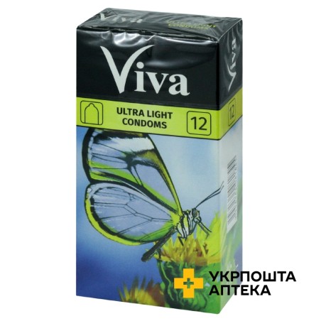 Презервативи латексні VIVA (Віва) ультратонкі №12 Karex Industries SDN.BHD. (Малазія)