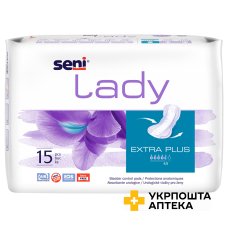 Прокладки урологічні SENI LADY extra plus №15 Torunskie ZMO (Польща)
