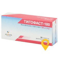 Тигофаст табл. 180 мг №30 Фламінго (Індія)