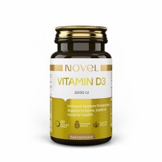 Вітаміни жувальні NOVEL Вітамін D3 2000 МО №60 Innopharma (Словацька Республіка)
