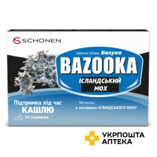Базука ісландський мох льодяники №24 Др. Мюллер (Чеська Республіка)
