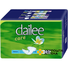 Підгузки для дорослих Dailee Care Super Medium повітропроникні №30 Drylock Technologies (Чеська Республіка)